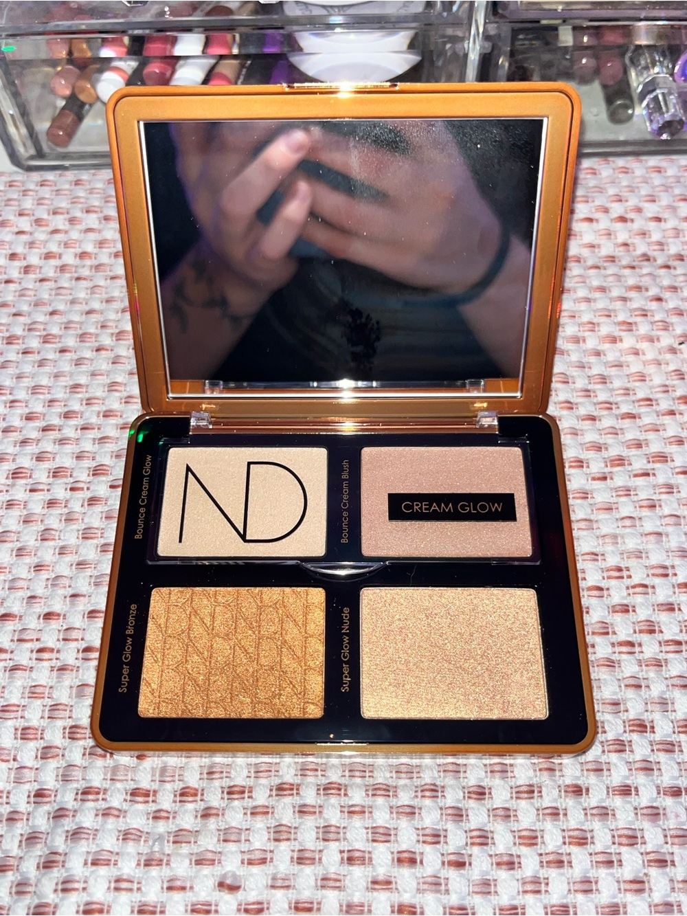 Natasha Denona Bronze Cheek Face Glow Palette- NEVER USED OR TOUCHED